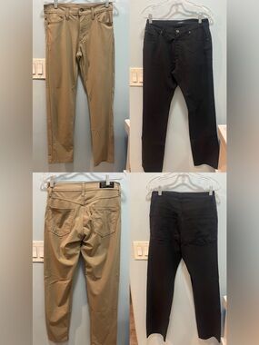 Levi's Two-Tone Chinos in Khaki and Black